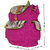 JG Shoppe Pink Men  Women Fabric Backpack