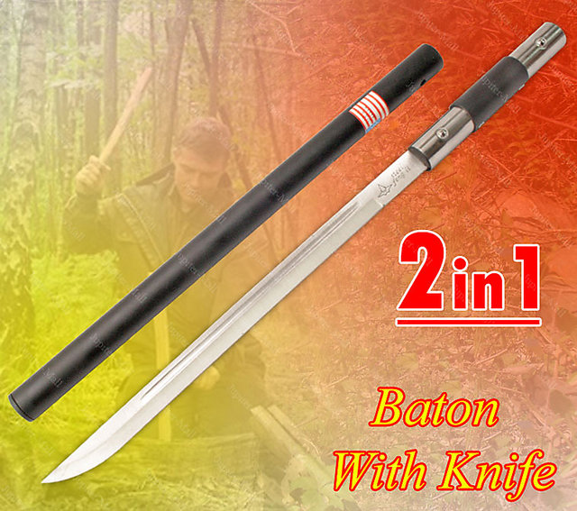 Buy Hidden Blade Sword Cane For camping hiking or Ladies Self