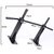 IBS Wall Mounted Ppull up / Chin up Bar (Black)