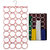Easydeals 28-hole Hangers Ring Rope Slots Holder Hook Scarf Wraps Storage Hanger Organizer Scarf Rack Tie Rack