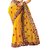 Fabdeal Party Wear Yellow  Green Colored Chiffon With Jacquard Saree