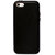 Apple - IPhone 5/ 5S/ 5C/ SE Stealth Black  Back Cover (With Screen Guard, and Microfibre Wipe)