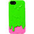 Apple - Iphone 5/ 5S/ 5C/ Se Toxic Lime Back Cover (With Screen Guard, and Microfibre Wipe)
