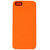 Apple - Iphone 5/ 5S/ 5C/ Se Neon Orange Back Cover (With Screen Guard, Microfibre Wipe, and Connectors Protectors)