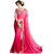 Designer Saree Pink Colored Printed Georgette Saree