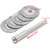 5 Pcs 25mm Diamond Cutting Discs Drill Bit Shank Rotary Tool Blade