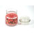 AuraDecor Highly Fragrance Jar Candles Set of 2 (Strawberry Fragrance)