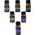 AuraDecor 100 Pure Aromatherapy Oil, Set of 6, (10 ml Each Bottle, Lavender, Sandalwood, Jasmine, Rose, Lemongrass, Lemon)