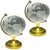 Combo of Two Feng Shui Crystal Globes For Success