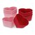 SMB Silicone Heart Shape Cupcake Mould- Set of 6pieces