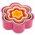 SMB Plastic Flower Shape Cookie Cutter- 5in1
