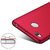 iPAKY Sleek Rubberised red Hard Case Back Cover For 3S PRIME