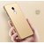 iPAKY Sleek Rubberisedgolden Hard Case Back Cover For NOTE 4