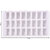 TRUENOW Ventures Pvt. Ltd.White Plastic 24 Number of Compartments per Tray 2 Ice Tray