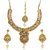 Jewels Gehna Alloy Party Wear  Wedding Latest Designer Necklace Set  Earring With MaangTikka Set For Women  Girls