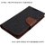 Mercury Diary Wallet Style Flip Cover Case For Redmi Note 4 - Black  Brown by Mobimon