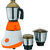 Front Line Mini Mixer Grinder with 3 Jars Assorted Colors