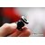 Reddot Mobile BULL'S EYE Magnetic Cradle-Less Hinge Technology world's smallest Ball Head Type Car Mobile Holder Black