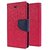 Mercury Diary Wallet Style Flip Cover Case For Redmi Note 4 - Pink by Mobimon
