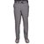 AD & AV Grey Regular Fit Formal Flat Trouser