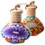 6th Dimensions Upscale Hanging Flower Car Perfume Bottle Air Freshener Fragrance Diffuser (SET of 4)