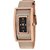 Evelyn Square Dial Rose Gold Stainless Steel Analog Watch For Women