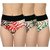 Bm fashion pack of 3L printed panties ( color  design may very )