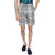 Blue Wave Multi Colour Checkered Casual Short for Men