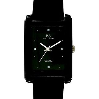 Buy Maxima Quartz Black Rectangle Men Watch 02431PPGW Online 424 from ShopClues