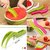 DarkPyro Fruit Slicers Combo Pack Of 3 Psc Includes WaterMelon Slicer Mango Slicer Apple Slicer