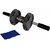 IBS Bodi Pro Roller Ab Wheell Strecher Device Abdominal Home Gym Workout Slider Strech Machine