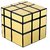 D-FantiX Shengshou Mirror Cube 3x3 Speed Unequal Cube Puzzles Golden Black