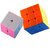 Dreampark 2 Pack Stickerless Magic Cube Puzzles - 2x2x2 Speed Cube, 3x3x3 Smooth Speed Cube Colorful