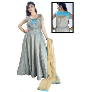 shopclues designer gowns