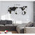 New Way Decals-Wall Sticker (9674) ''Map For The World Trip''