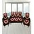 KNH TEXTILES Beautiful Mahroon Design sofa covers (set of 6)