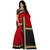 New Designer Saree Red BHAGALPURI SILK  Party Wear Saree