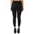 Timbre Women Black Slimming Pants With Compression Mesh Fabric Band