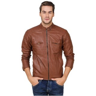 Brown Leather Jacket- Leather Retail