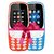Combo of IKall K3310 Dual Sim 18 Inch Display 1000 Mah Battery Made In India Red and Sky Blue 