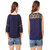 Delux Look Women's Blue Top Combo pack of Two