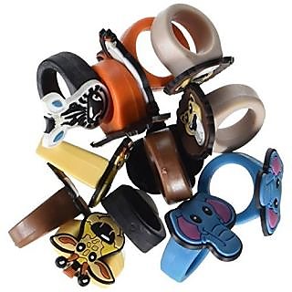 Buy 24 Piece Zoo Animal Rings Online @ ₹578 from ShopClues