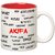Huppme Good Personality Akifa Inner Red Mug
