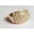 Gold Plated Finger Ring With Beautiful work of American Daimond