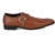 Ziraffe VAPOR Genuine Leather Tan Men's Monk Strap Formal Shoes