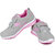Asian Women's Gray & Pink Sports Shoes
