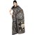 Triveni Attractive Black Colored Printed Art Silk Casual Wear Saree Without Blouse TSSAH13496