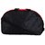 Elligator Black & Red Polyester Duffel Bag (No Wheels)
