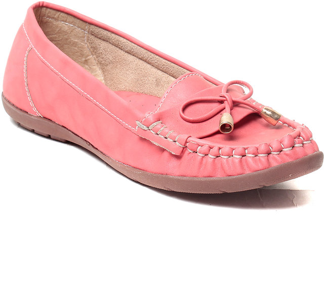 pink loafers womens