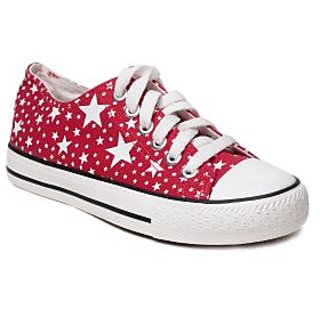 women's red sneakers online